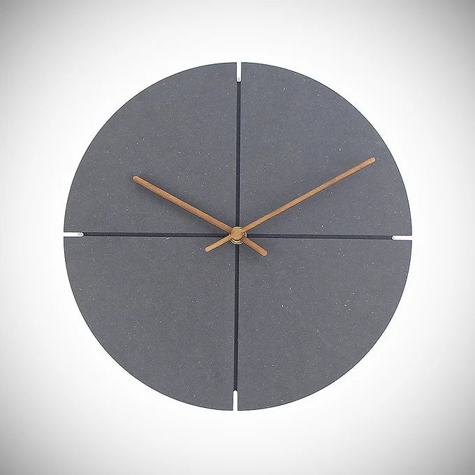 Dixon Wood-Effect Wall Clock