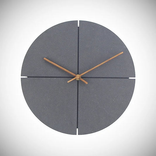 Dixon Wood-Effect Wall Clock