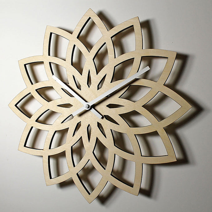 Lotus Wall clock