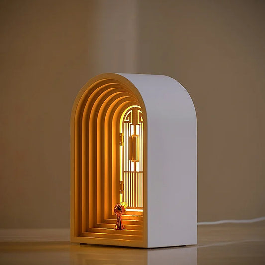 Magic speaker lamp