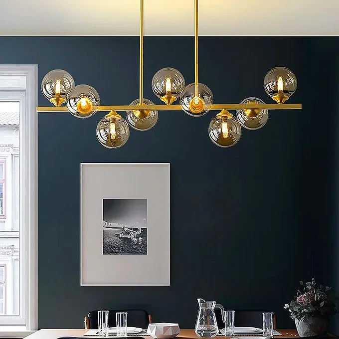 Royale 9-light Globe Pendant