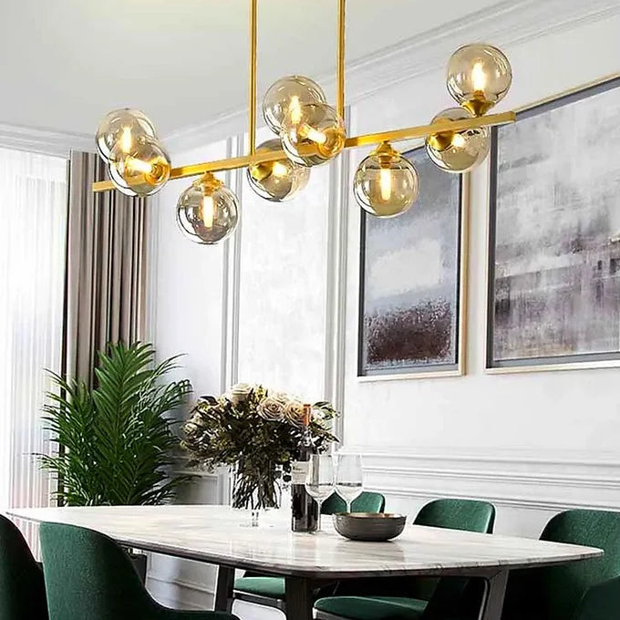 Royale 9-light Globe Pendant